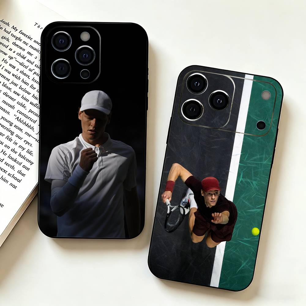 Badminton Anime - Tennis P-Player J-Jannik S-Sinner Telefoonhoesje voor