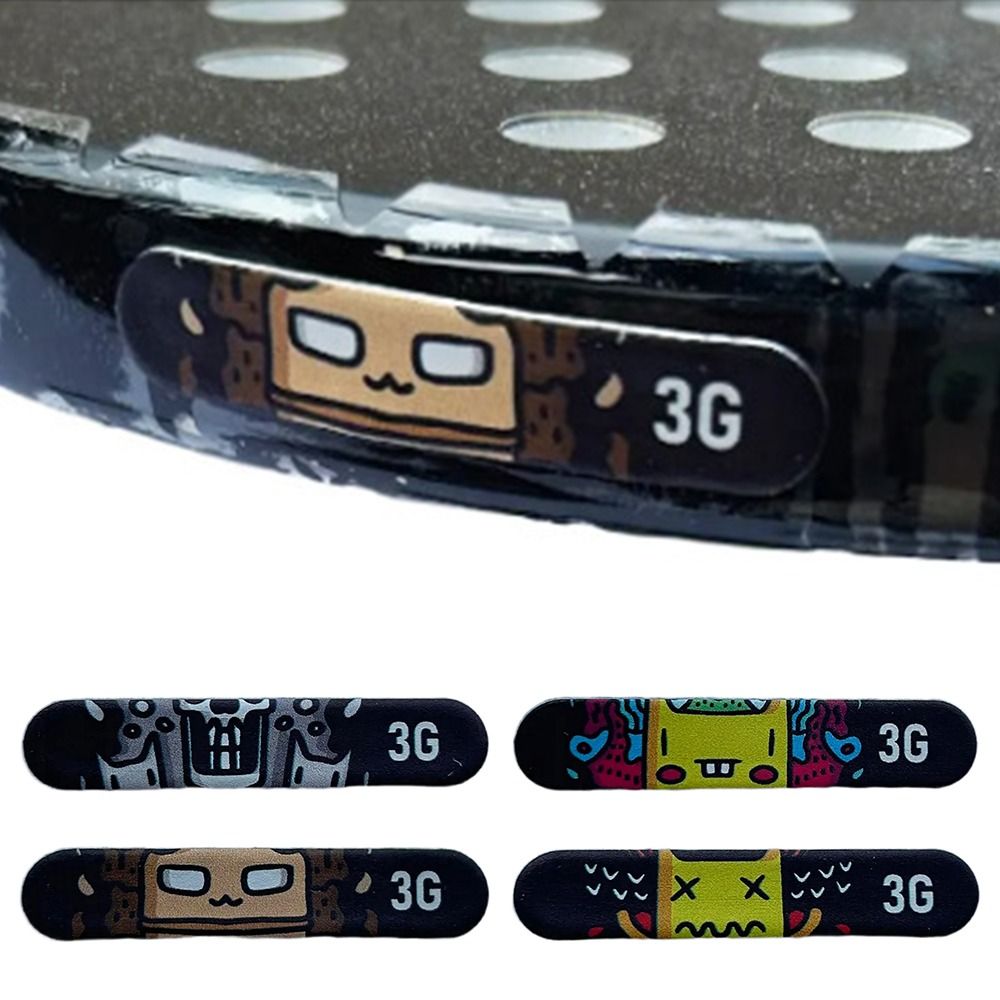Badminton Anime - 6 STKS Cartoon Tennisracket Gewogen Sticker