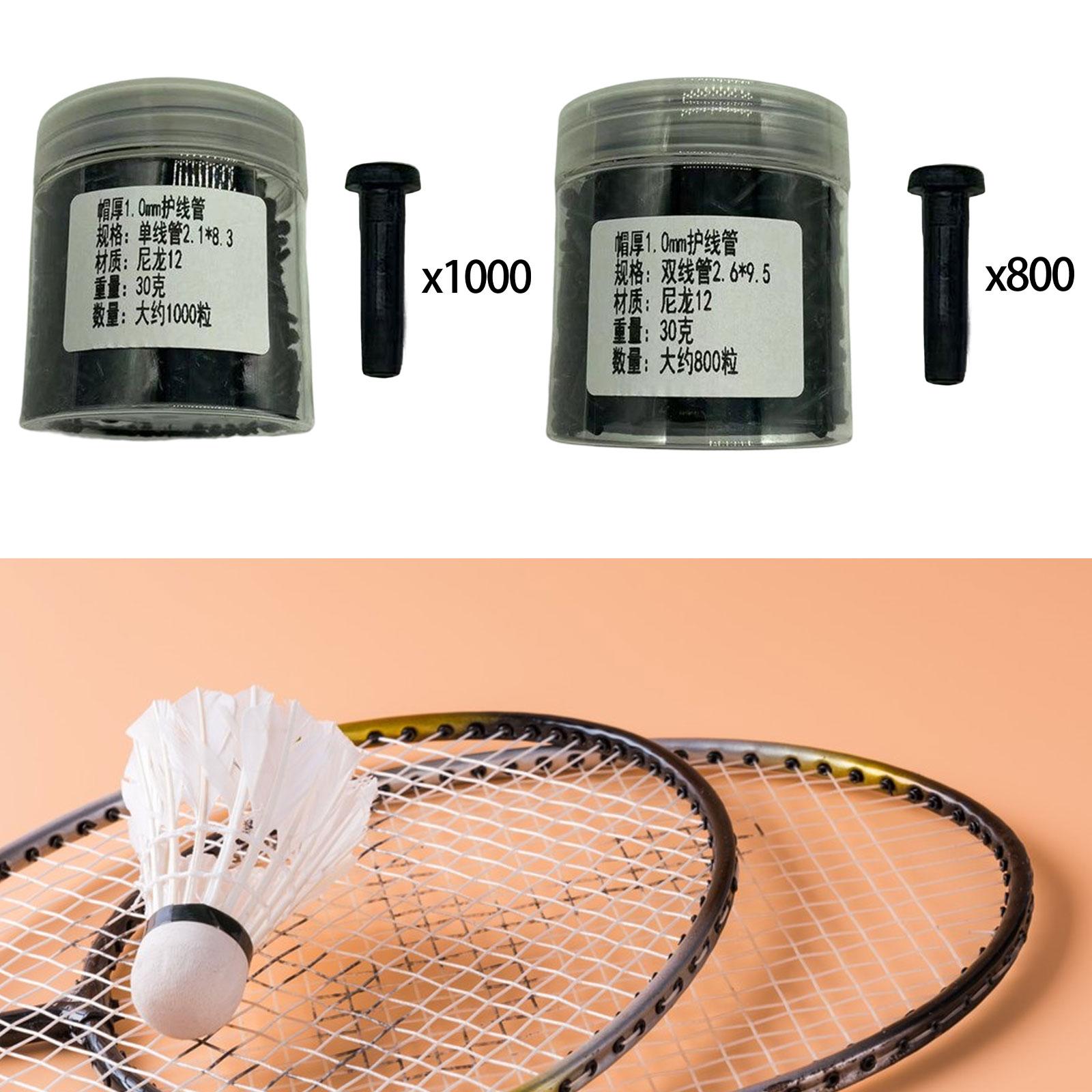 Badminton Youtube - Lichtgewicht badmintonracketdoorvoertules Oogjes Nylon buisbeschermingsuitrusting Vervangingsaccessoires