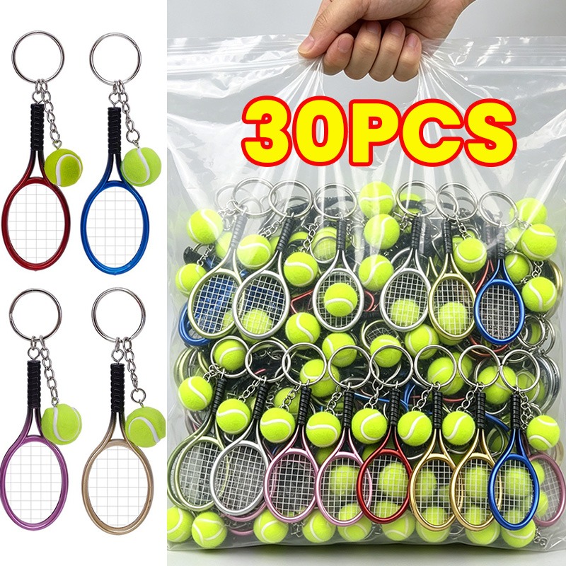 Badminton Anime - 1/30 stuks grappige gesimuleerde mini tennisracket