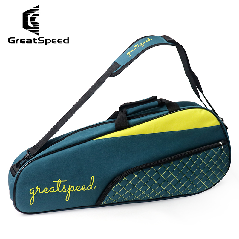 Badminton Fun - Greatspeed 3-6 stuks tennisbadmintonraquet sporttas één