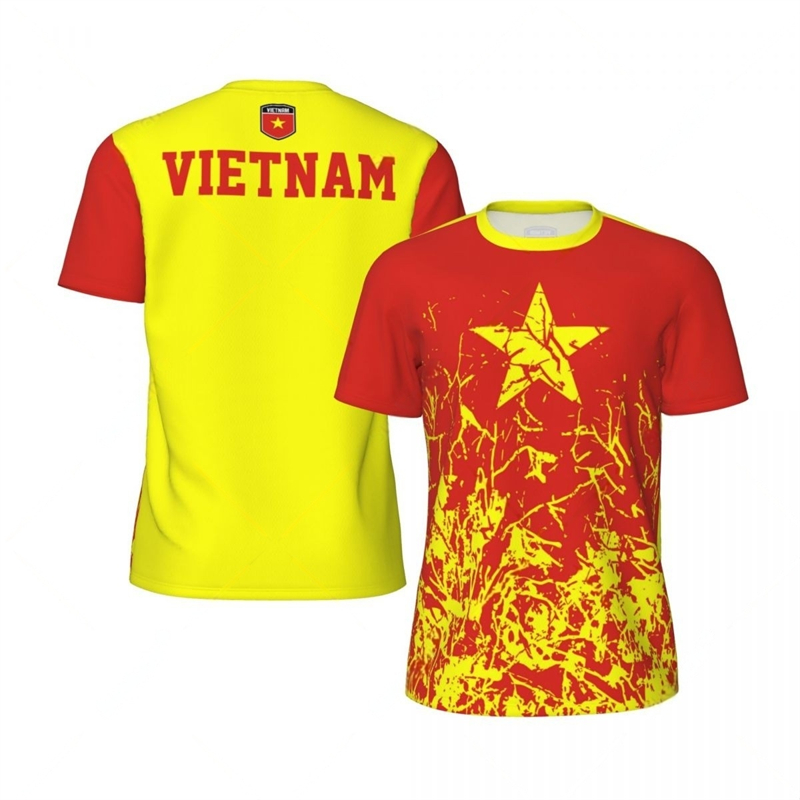Vietnam Vlag Grafische Voetbal - Badminton Vietnam recensie en prijs