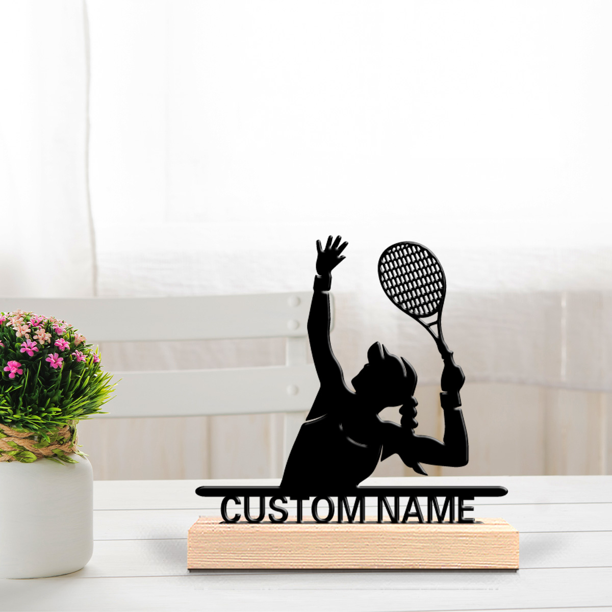 1pc leuke gepersonaliseerde aa - Badminton Fun recensie en prijs